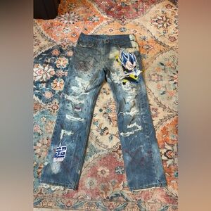 DBZ INSPIRED JEAN BY DripYard 32x32 Carhartt base
